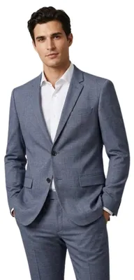 Image de Blazer pour homme Calvin Klein, en laine, modèle classique
