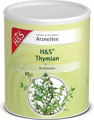 Obrázok produktu pre H&S Tymiánový liečivý čaj, 80 g čaju