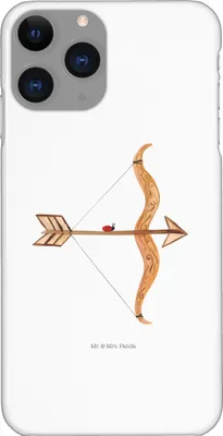 Produktbild von Mr. & Mrs. Panda Iphone 11 Pro Handyhülle Sternzeichen Schütze - Weiß - Geschenk, Geburtstag November, Schützenfest, Premium Kunststoff, Dezember, Handy Case