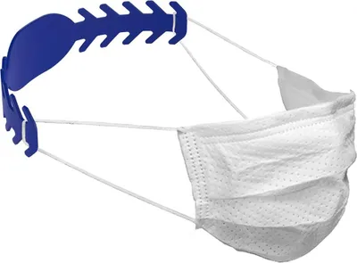 Produktbild von Maskenhalterung "Comfort" standard-blau PP
