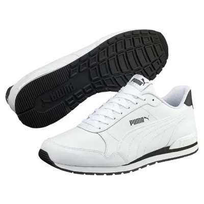 Zdjęcie produktu dla Buty sportowe Puma ST Runner v2 Full L Sneaker 365277 białe i czarne, rozmiar: UK 4,5 – EUR 37,5 – 23,5 cm, kolor: biały