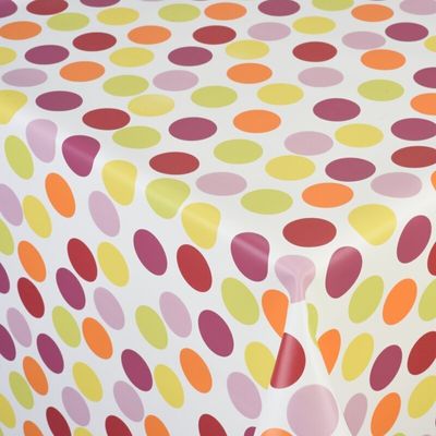 Tischdecke Confetti Multico - 140x200cm, oval