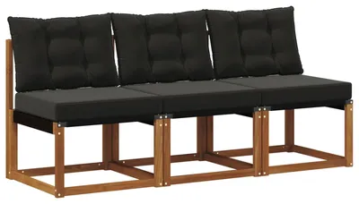 Zdjęcie produktu dla vidaXL 3 sztuki Sofa ogrodowa