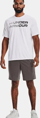 Produktbild von Under Armour Tech 2.0 Gradient SS Herren-Kurzarm-Sport-T-Shirt, Weiß, Größe L M
