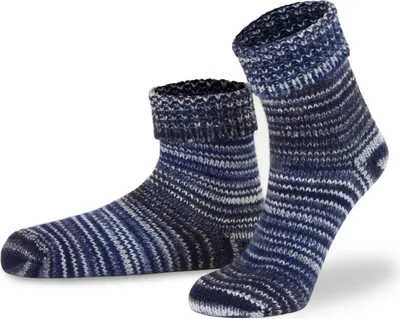 Produktbild von normani 2 Paar Skandinavische Wollsocken mit Umschlag