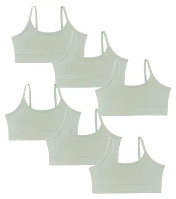 Produktbild von Bio-Baumwoll-Mädchen Bustier-6er Pack