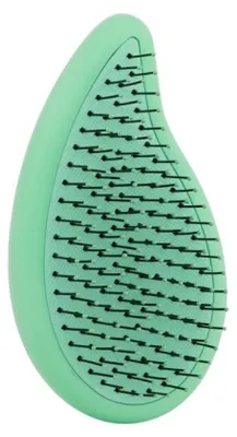 Produktbild von WetBrush Pro Go Green Palm Detangler Green Tea Tree Oil - Entwirrungsbürste