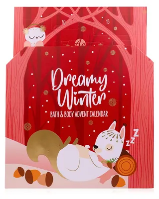 Productafbeelding van Adventskalender voor beautyproducten, kerstkalender, wellness, verzorging, shampoo, spa, badbommen