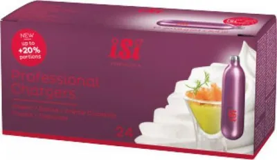 Produktbild von iSi Profesionálne nabíjačky - The Cream Capsule Rakúsko 24 ks