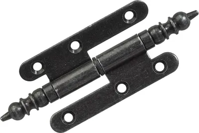 Produktbild von Hettich Türband mit Zierkopf 45 x 80 mm rechts antik - 1 Stück