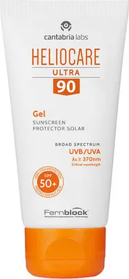 Produktbild von Cantabria Labs Ultra 90, Sonnenschutzgel, Tube, Schutz, Reparatur, Mischhaut, ölige Haut, Jeder Hauttyp, 50 ml, Erwachsene
