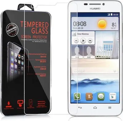Obrázek produktu pro Cadorabo Armour Film pro Huawei Ascend G630 Protective Film in Transparent Tempered Tempered Display Protective Glass