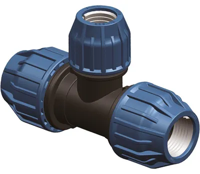 Obrázok produktu pre PP T-kus 32x25x32 mm pre vodovodné potrubia PE PN16