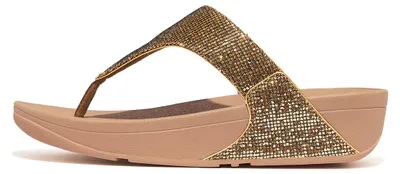 Produktbild von FitFlop Lulu Toe Post - Glitterball GOLD 38