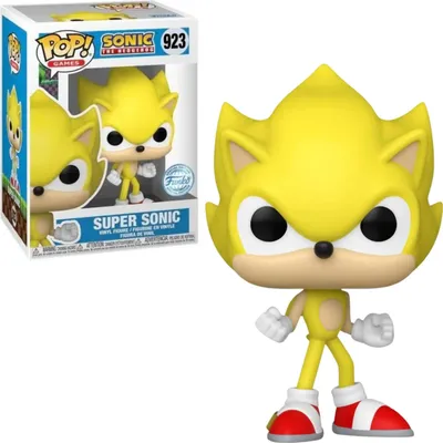 Produktbild von Funko Pop! Sonic The Hedgehog - Super Sonic #923 (Exclusive)