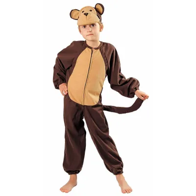 Produktbild von Affen-Outfit 122/128 Jungle Zoo Jungen-Overall