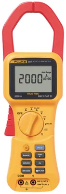 Produktbild von FLUKE Stromzange, Hand-Multimeter digital Fluke 355 Kalibriert nach: DAkkS CAT III 1000 V, CAT IV 60