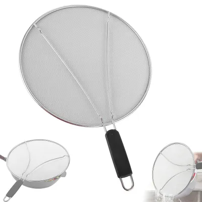 Produktbild von Omgoods - Spritzschutz für Pfanne, 33 cm - Effektiver Schutz vor Spritzern