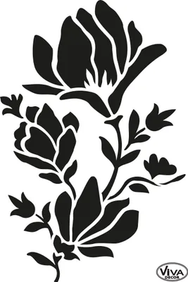 Produktbild von Magnolie A5 Universal Schablone