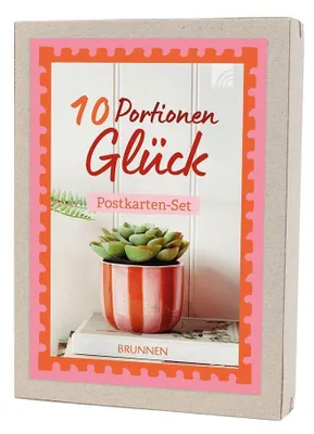 Produktbild von 10 Portionen Glück. Postkartenset