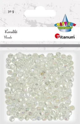 Obrázek produktu pro Kreativní korálky pro navlékání perel 30g Titanum