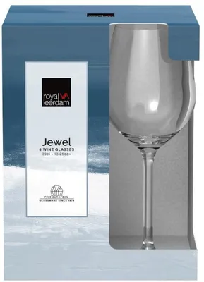 Immagine prodotto di Royal Leerdam, calice da vino Jewel, 38 cl, set da 4