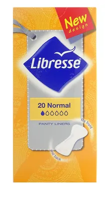 Produktbild von Libresse, Wkadki higieniczne Normal, 20 sztuk