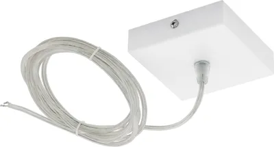 Produktbild von Eglo 61489 Baldachin mit Kabel Stahl Weiss