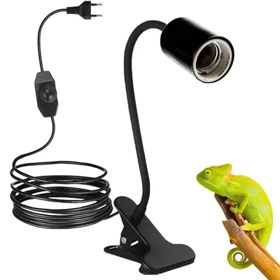 Produktbild von E27-Stehlampe mit Dimmschalter, flexible Schwanenhals, schwarz