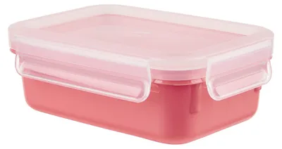 Produktbild von Emsa Clip & Close Frischhaltedose, 0,55 Liter, BPA-frei, Koralle
