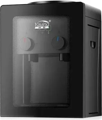 Image de Distributeur d'eau / fontaine à eau - Électrique - Boîtier en acier inoxydable - Chauffage et refroidissement rapides - Compatible avec 3,5 à 18 litres - Pour la maison et le bureau - Noir