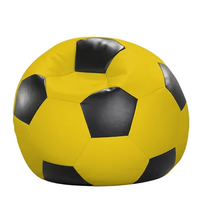 Produktbild von Fussball Sitzsack Kunstleder Ø 90 cm Ø 90 cm