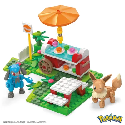 Produktbild von Mega Construx Pokémon Picknick Abenteuer Bauset, Konstruktions-Spielzeug