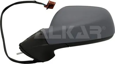 Produktbild von ALKAR 6125740 Außenspiegel Seitenspiegel Links passend für PEUGEOT 407 SW (6E) Beheizt Konvex Grundiert Elektrisch