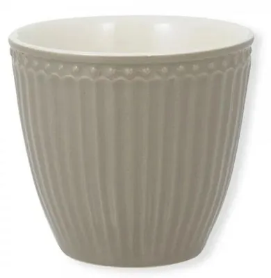 Produktbild von Greengate Latte Cup Tasse Alice Warm Grey (300ml)