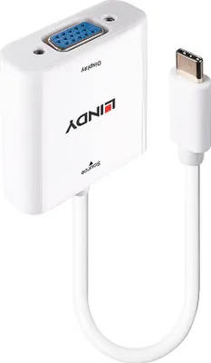 Produktbild von LINDY Konverter USB Typ C auf VGA