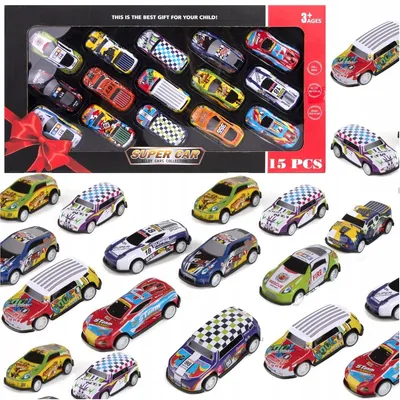 Produktbild von QULKI Spielzeugauto Set Rennwagen für Kinder