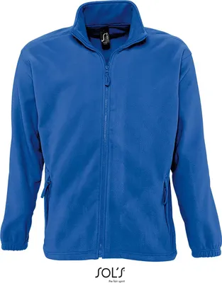 Produktbild von SOLs 55000 | Fleecejacket North / Herren Jacke bis 5XL - Farbe: Royal Blue - Größe: 4XL