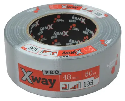 Produktbild von Schuller 45769 Gewebeklebeband Panzertape 48 mm x 50 m silber