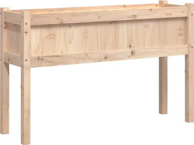 Zdjęcie produktu dla vidaXL Sadzarka z nóżkami 110x31x70 cm z litego drewna sosnowego