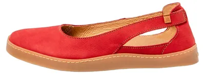 Image de El Naturalista Ballerines pour Femme N5906 NOBUCK TIBET/ ORIGEN Couleur Rouge