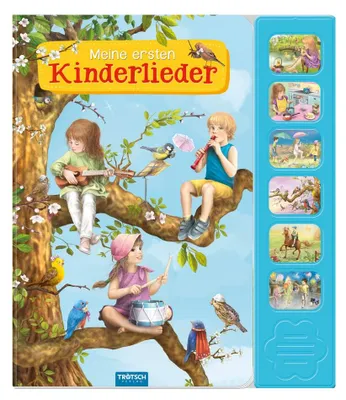 Produktbild von Trötsch Soundbuch, Meine ersten Kinderlieder, Beschäftigungsbuch, Liederbuch