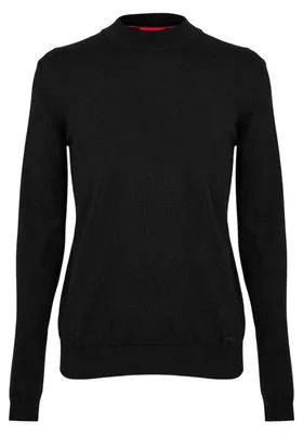 Productafbeelding van Hugo Boss - "San Matteo-M" sweatshirt voor heren, jersey kwaliteit, model GT18455 (maat L) (zwart)