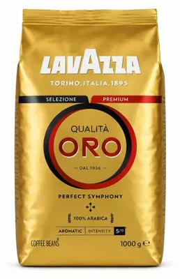 Produktbild von Lavazza Qualità Oro Kaffeebohnen 1kg