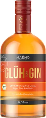 Produktbild von Maemo Organics  Glüh & Gin 0,7L (14,5% Vol)- [Enthält Sulfite]