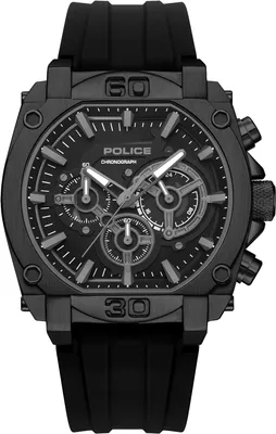 Produktbild von Police PWEGO0092901 Herrenuhr Quarz Chronograph Norwood Schwarz