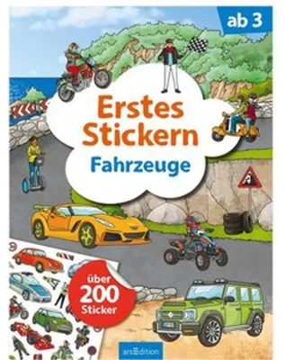 Obrázok produktu pre Erstes Stickern Fahrzeuge