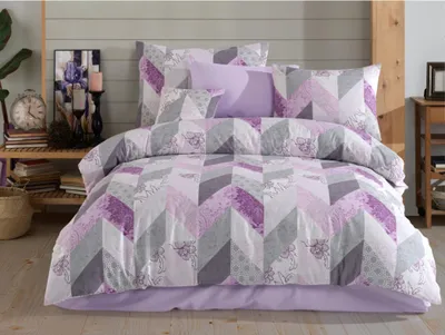 Immagine prodotto di Biancheria da letto estesa in cotone 140x220, 70x90cm Eldora