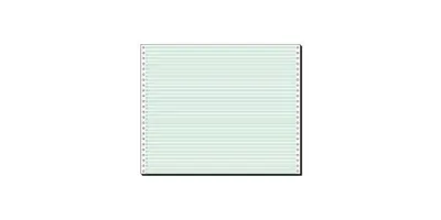 Produktbild von SIGEL 12371 Computerpapier 12"x375 mm, A3, 60 g/m², 1f, grüne Lesestreifen 1/6", 2000 BL, Endlospapier