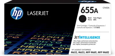 Obrázek produktu pro HP 655A - černá - originální - LaserJet - tonerová kazeta (CF450A)